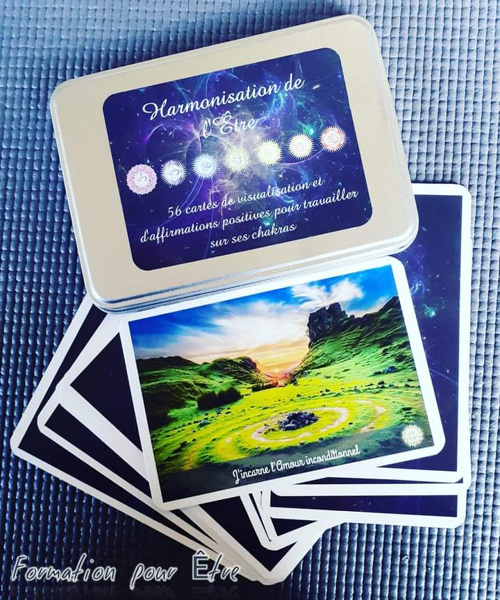 Oracle Harmonisation de l'Être
Chakra
Affirmations positives et visualisations