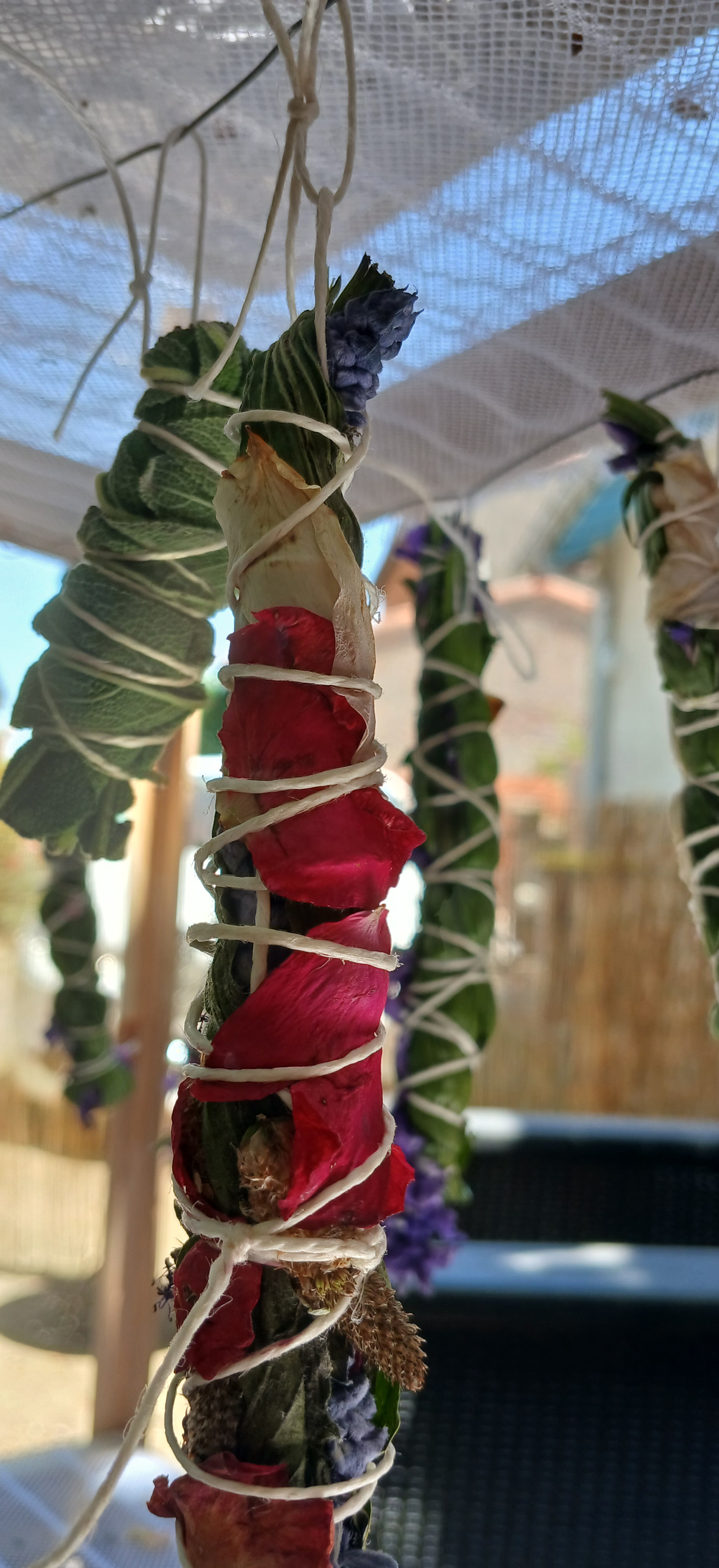 bâton fumigation fait main