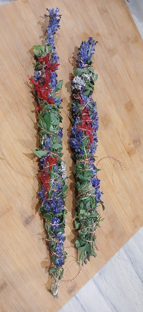 bâton fumigation fait main