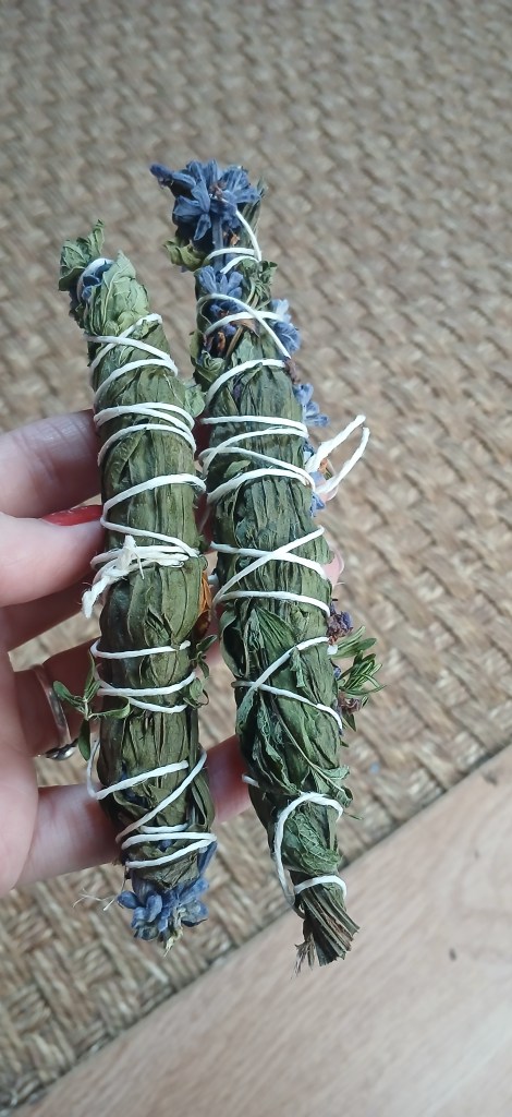 bâton fumigation fait main